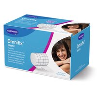 Plasture autoadeziv Omnifix Elastic, 10 cm x 5 m, 1 bucata, Hartmann