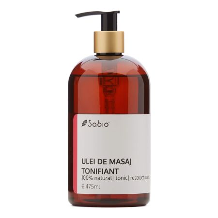 Ulei de masaj tonifiant, 475 ml, Sabio