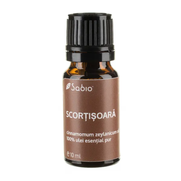 Ulei 100% pur esential Scortisoara, 10 ml, Sabio