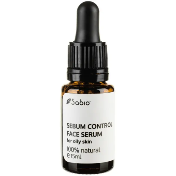 Ser pentru ten gras Sebum Control Face Serum, 15 ml, Sabio