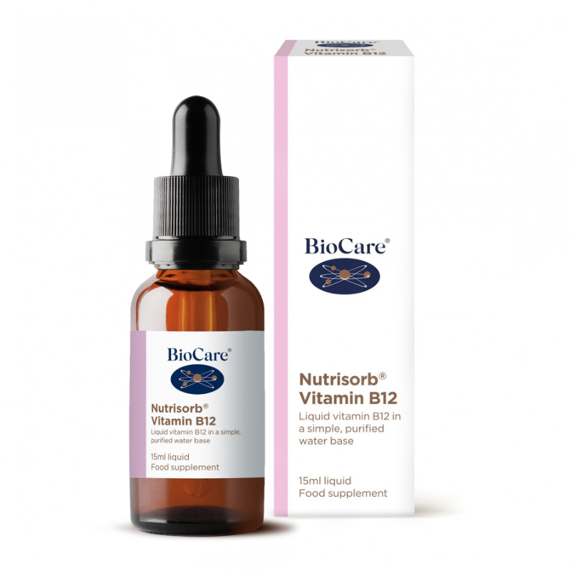 Vitamina B12 lichida Nutrisorb, 15 ml, BioCare 