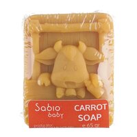 Sapun solid natural cu morcovi pentru bebelusi, 65 g, Sabio 