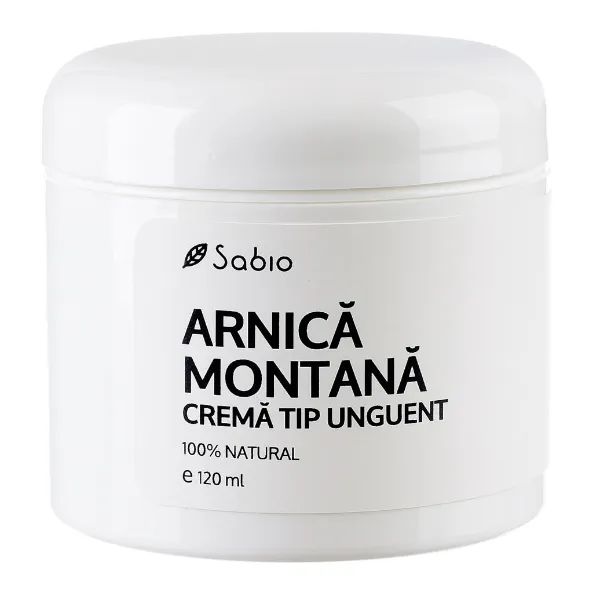 Crema tip unguent cu arnica montana, 120 ml, Sabio