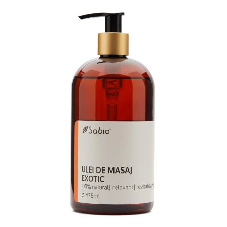 Ulei de masaj exotic, 475 ml, Sabio