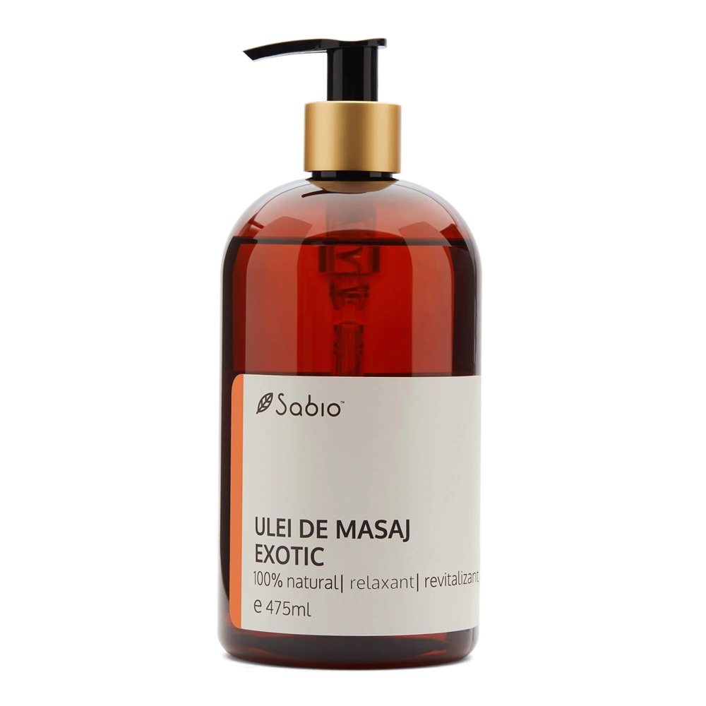 Ulei de masaj exotic, 475 ml, Sabio