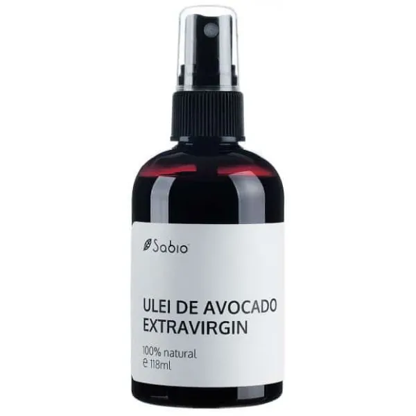 Ulei de avocado natural extravirgin, 118 ml, Sabio