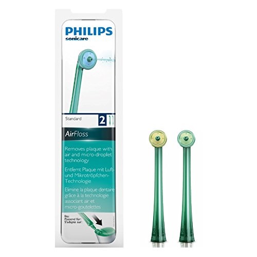 Capete intradentare de rezerve AirFloss, 2 bucati, HX8012/07, Philips Sonicare