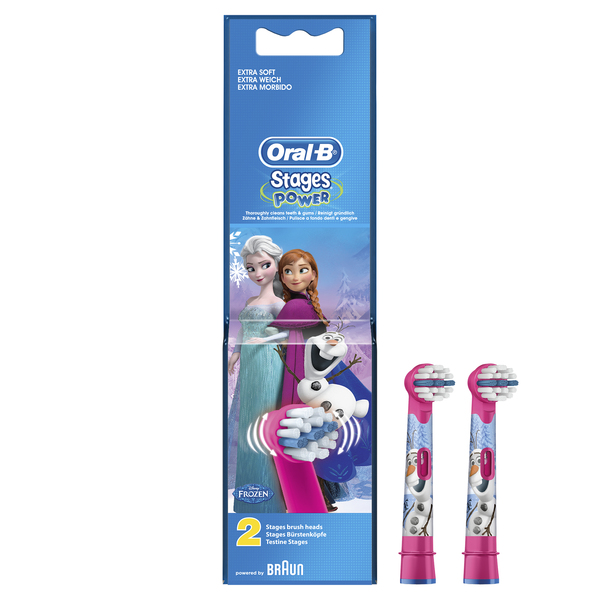 Rezerve pentru periuta de dinti electrica Braun Stages Power Frozen, 2 bucati, Oral B