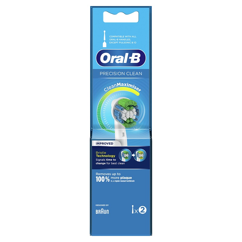 Rezerve pentru periuta de dinti electrica Precision Clean, 2 bucati, Oral-B