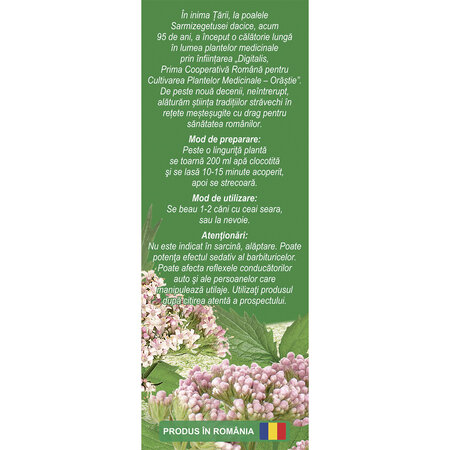 Ceai Valeriana N153, 50 g, Fares 618621