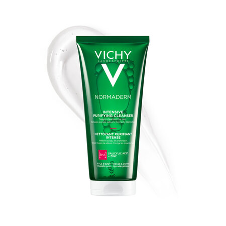 Gel de curatare purifiant pentru ten gras cu tendinta acneica Normaderm, 200 ml, Vichy 599700