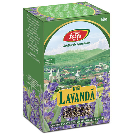 Ceai Lavanda flori N151, 50 g,  Fares