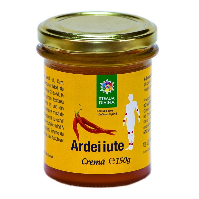 Crema cu ardei iute, 150 g, Steaua Divina 