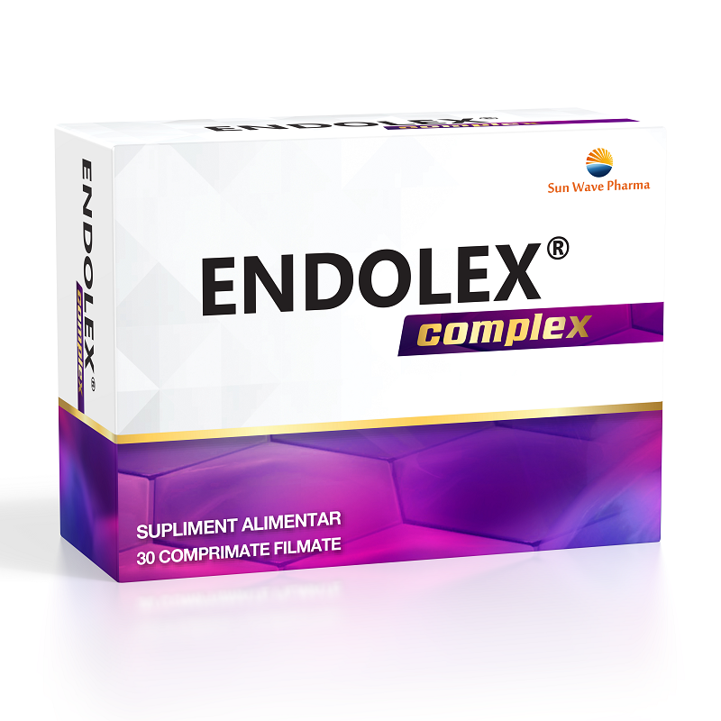 Endolex Complex, 30 comprimate filmate, Sun Wave Pharma