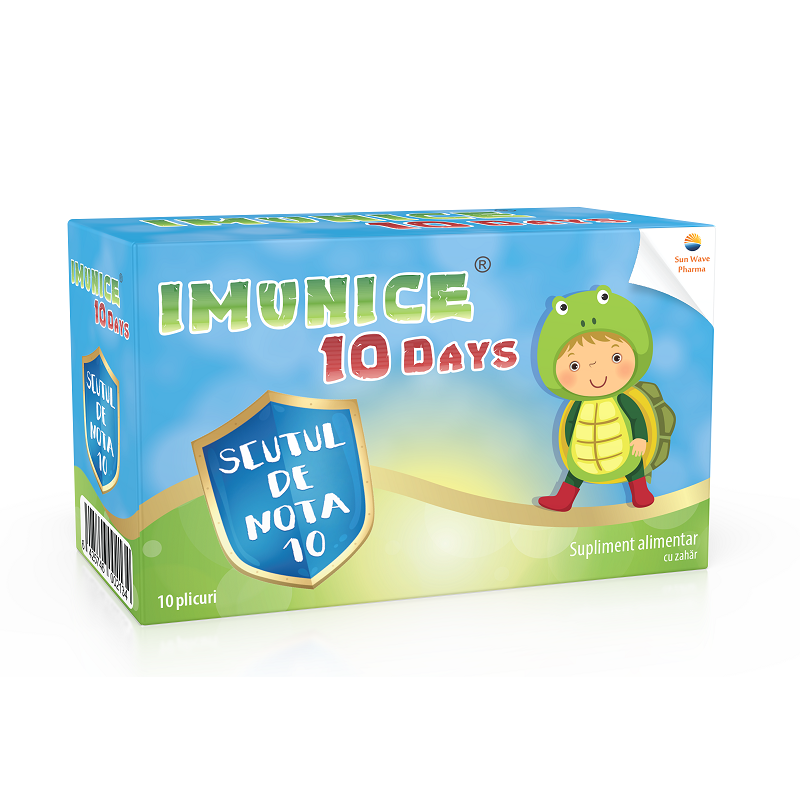 Imunice 10 days, 10 plicuri, Sun Wave Pharma