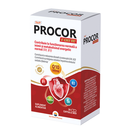 Procor Forte, 30 capsule, Sun Wave Pharma 697222