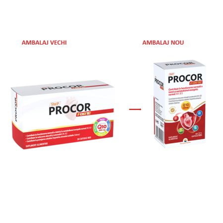 Procor Forte, 30 capsule, Sun Wave Pharma : Farmacia Tei online