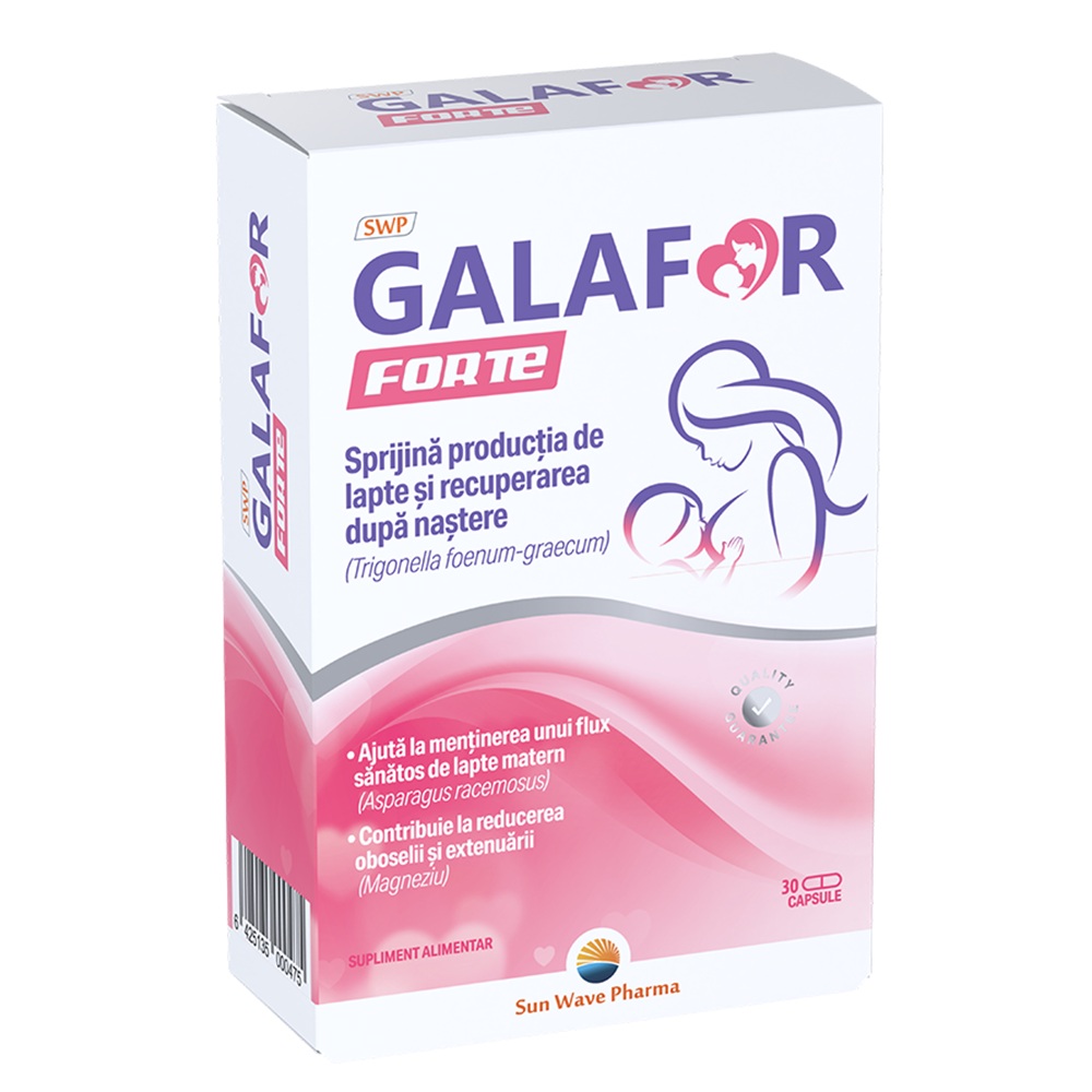 Galafor Forte, 30 capsule, Sun Wave Pharma