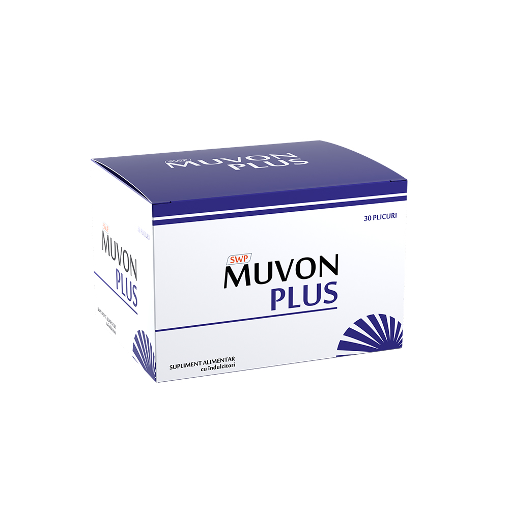 Muvon Plus, 30 plicuri, Sun Wave Pharma