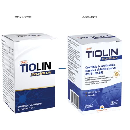 Tiolin Complex, 60 capsule, Sun Wave Pharma 674379