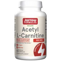 Acetyl L-Carnitine 500 mg Jarrow Formulas, 500 mg, 60 capsule, Secom
