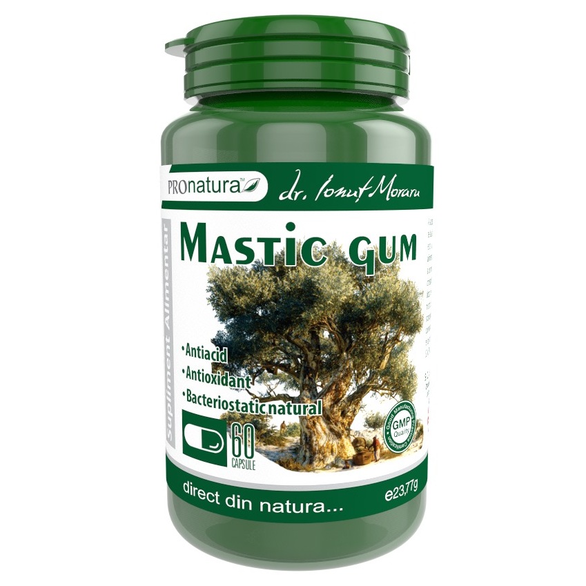 Mastic Gum, 60 capsule, Pro Natura