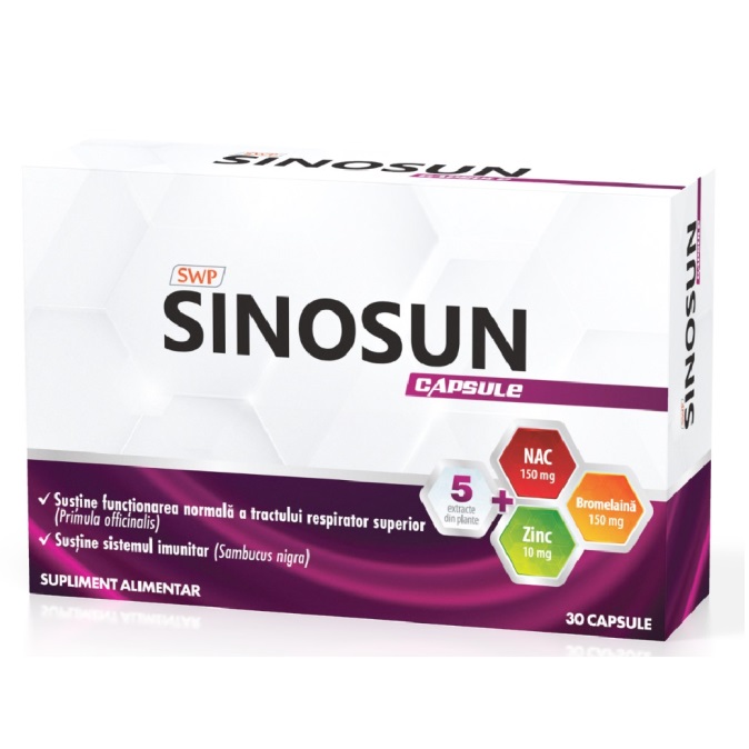 Sinosun, 30 capsule, Sun Wave Pharma