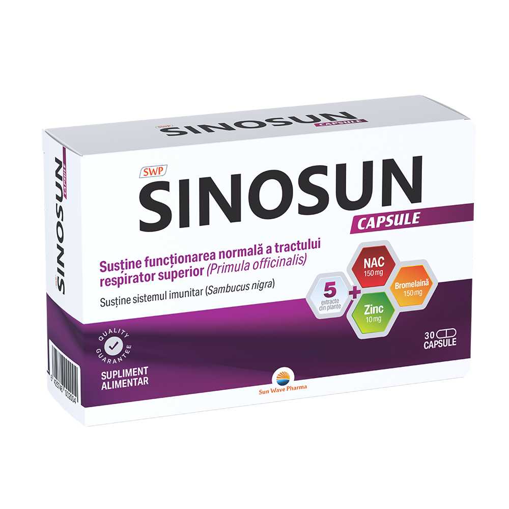 Sinosun, 30 capsule, Sun Wave Pharma