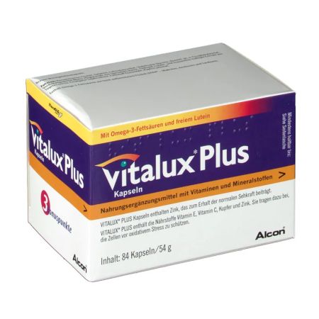 Vitalux Plus, 84 capsule, Novartis