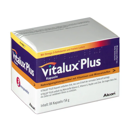 Vitalux Plus, 84 capsule, Novartis