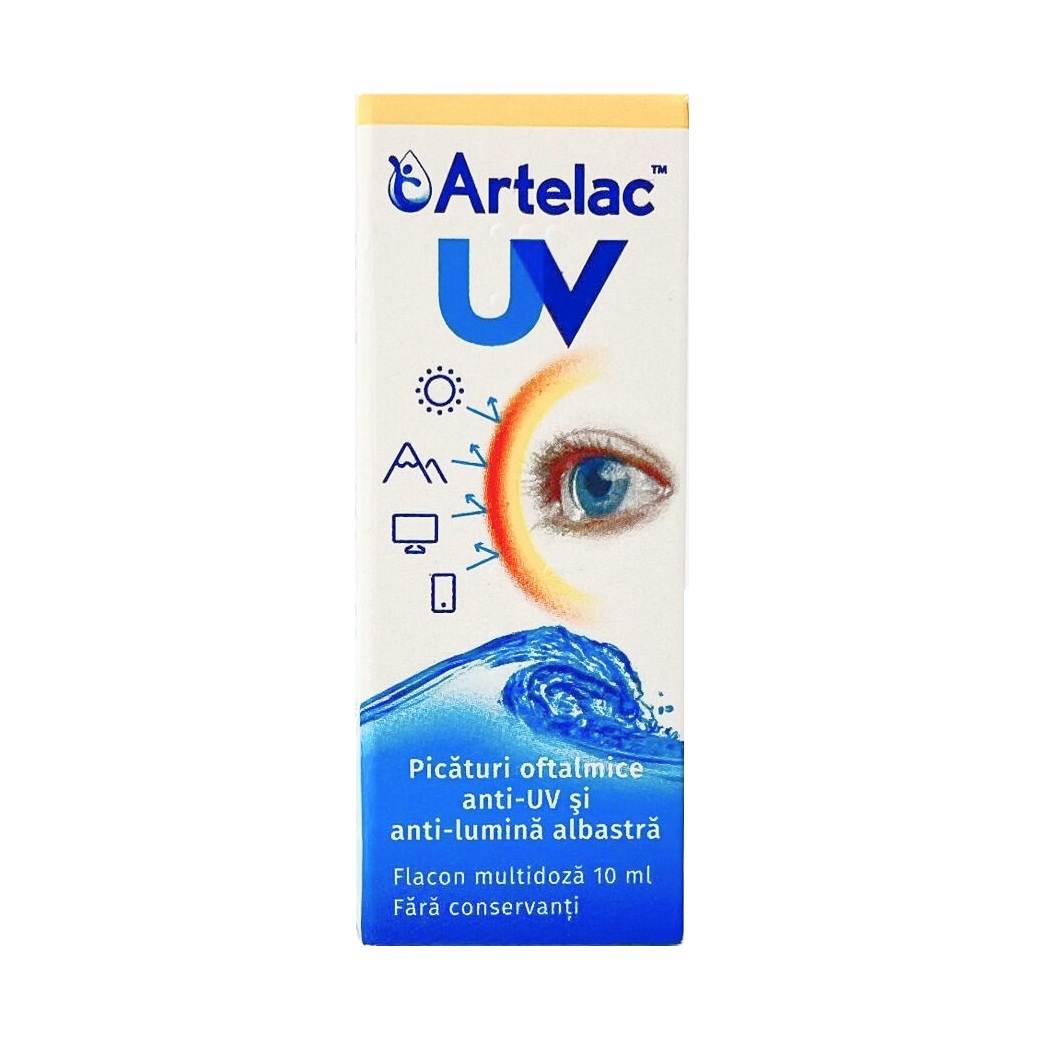 Picaturi oftalmice Artelac UV, 10 ml, Bausch + Lomb