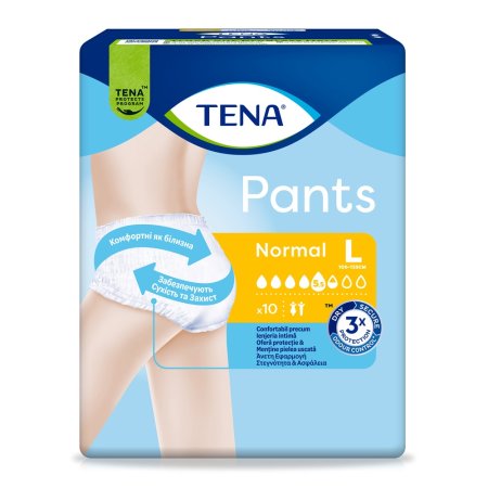 Scutece tip chilot Pants Normal, L, 10 bucati, Tena