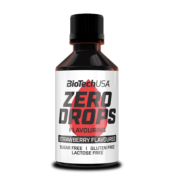 Zero Drops Strawberry, 50 ml, BioTechUSA