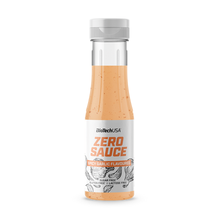 Zero Sauce aroma de usturoi picant, 350 ml, BioTechUSA