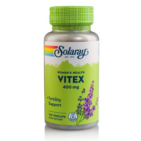 Vitex Solaray, 400 mg, 100 capsule, Secom