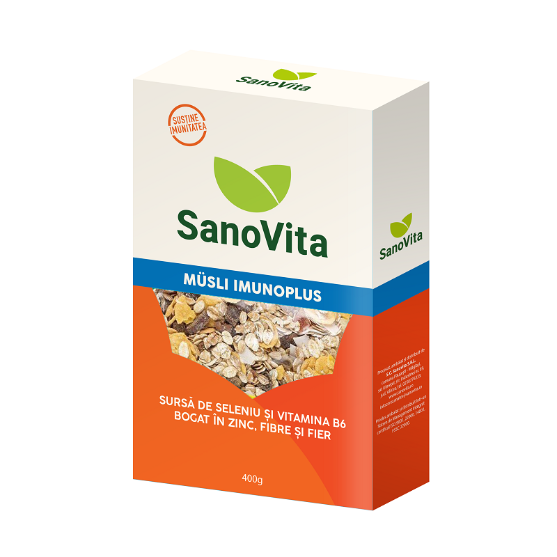 Musli Imunoplus, 400 g, Sanovita