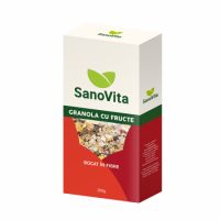 Granola cu fructe, 200 g, Sanovita