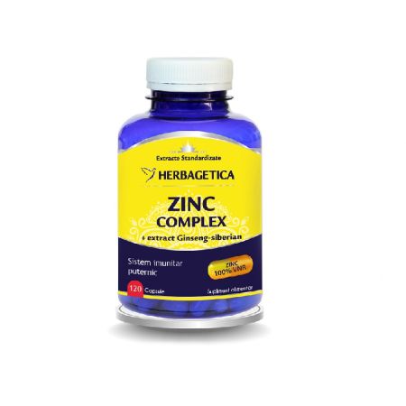 Zinc Complex, 120 capsule, Herbagetica