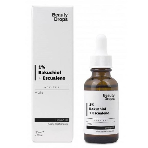 Bakuchiol 1% + Squalane, 30 ml, Beauty Drops 