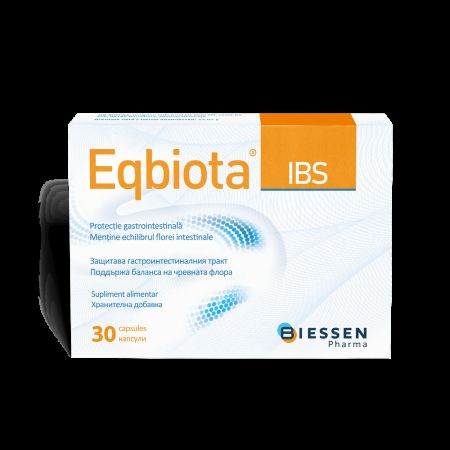 Prebiotic Eqbiota IBS, 30 capsule, Biessen Pharma