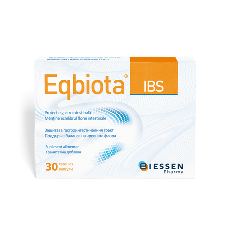 Prebiotic Eqbiota IBS, 30 capsule, Biessen Pharma