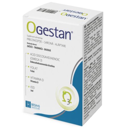 Ogestan nutritie fiziologica, 30 capsule, Besins Healthcare