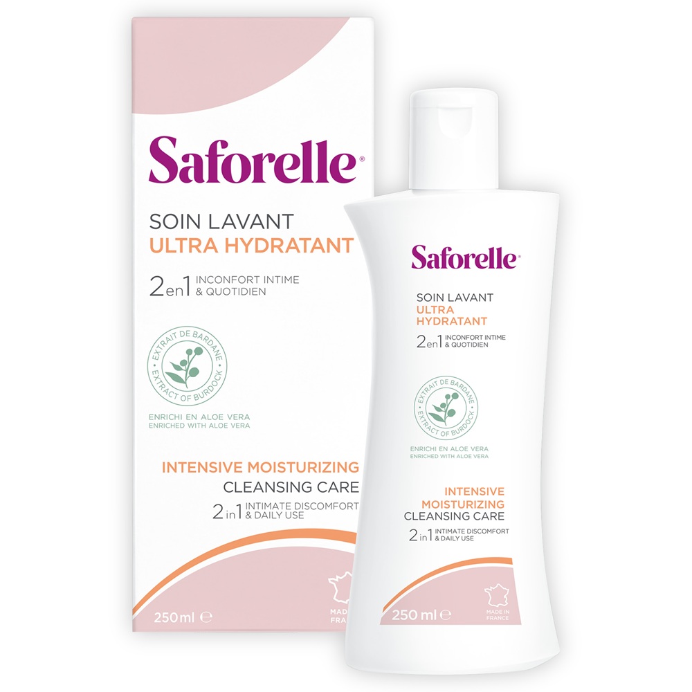 Gel igiena intima si corporala ultrahidratant Saforelle, 250 ml, Laboratoarele Iprad