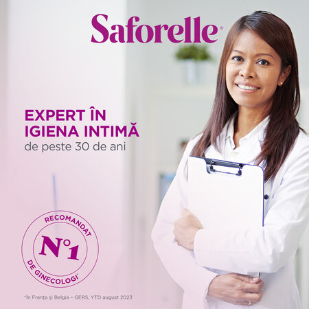 Gel igiena intima si corporala ultrahidratant Saforelle, 250 ml, Laboratoarele Iprad 667541