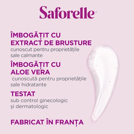 Gel igiena intima si corporala ultrahidratant Saforelle, 250 ml, Laboratoarele Iprad 667539