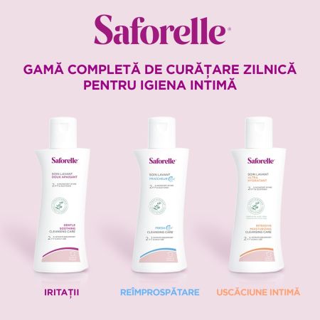 Gel ingrijire intima cu extract de brusture Saforelle, 100 ml, Laboratoarele Iprad 667504