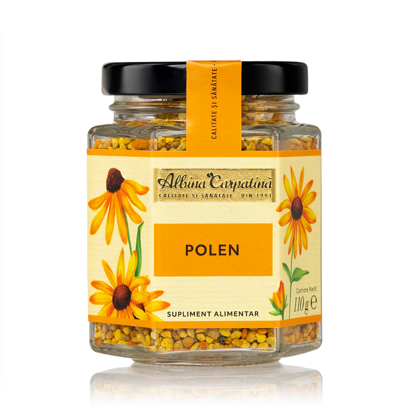 Polen granule Albina Carpatina, 110 g, Apicola