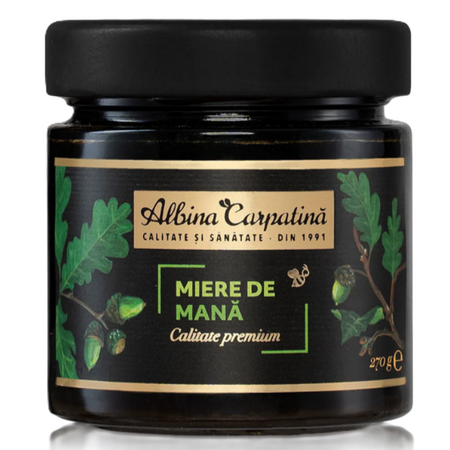 Miere de mana Albina Carpatina, 270 g, Apicola