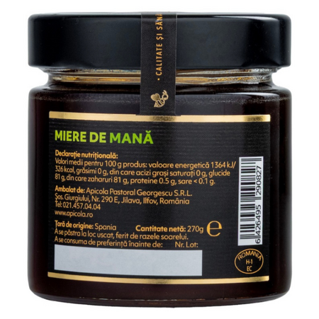 Miere de mana, 270 g, Albina Carpatina 723439