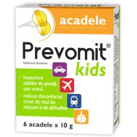 Prevomit kids acadele, 6 bucati, Zdrovit